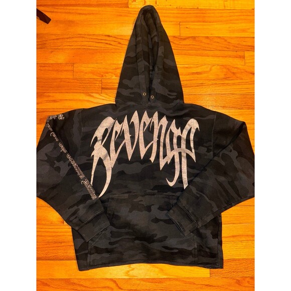 Revenge Reflective Camo Hoodie S - Picture 2 of 6